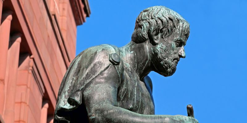 Aristotle and the Aristotelian school of thought held that the ultimate aim of human life was happiness