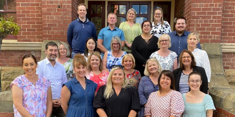 Aspiring leaders from the Tasmanian Catholic Education Office