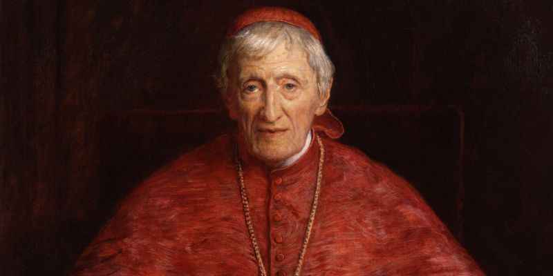 Portrait Painting of Pope John Henry Newman