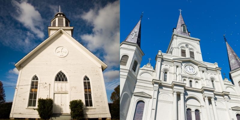 Old and New Church - Architectural changes in Catholic education: challenges and reverence opportunities