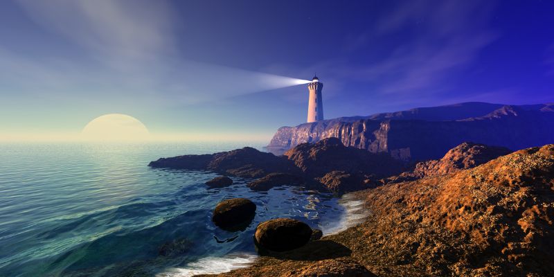 Lighthouse - Let's illuminate the path toward God's glory through our dedication and service